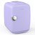 CROWNFUL Mini Fridge, 4 Liter/6 Can Portable Cooler and Warmer Personal Refrigerator for Skin Care