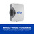 Automatic High Output Furnace Humidifier, Large Capacity Whole-House Humidifier for Homes up to 5,000 Sq. Ft., White