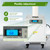 Commercial Air Humidifier Sprayer with 10L/2.64gal Tank, 160m³/h Air Flow, Mist Cooling Sprayer for Warehouse Greenhouse Garden, Time Control