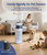 Humidifier and Air Purifier in one HEPA Purifier for Home Pets Remove Pet Odor Smoke Pollen Dust for Bedroom,Living Room,Office