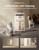 ‌Dreame HEPA Air Purifier with Self-Cleaning Pet Hair, Suck Up Floating Cat Dog Hair Dander for Home Large Room APP & Voice Control
