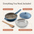 Always Pan 2.0-10.5” (2.6 Qt) Nonstick, Toxin-Free Ceramic Cookware