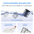 Nuwave Oxypure Zero E500 Air Purifier with Washable Reusable Filters for Large Room | Smart Air Cleaners 99.9% Removal 0.1 Micron Particles