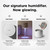 Carepod One Plus with Stand - Stainless Steel Humidifier for Large Room with Mood Light, Quiet & Safe for Baby, Only 3 Washable Parts