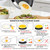 Non Stick Frying Pans, 12-inch with Lid, Hybrid Frying Pans Nonstick Stainless Steel