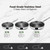 Non Stick Frying Pans, 12-inch with Lid, Hybrid Frying Pans Nonstick Stainless Steel