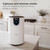 Shark Air Purifier for Home, Clean Sense, for Bedroom, Nursery, Home Office, Dorm, HEPA-Exceeding Filter, Captures Pollutants