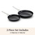 Hard-Anodized Nonstick 8" and 10" Frying Pan Set