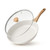 Nonstick Ceramic Frying Pan with Lid 8/9.5/10/11/12.5 Inch Omelet Pan Skillet
