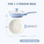 Nonstick Ceramic Frying Pan with Lid 8 Inch Omelette Pan Skillet