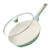 SENSARTE Nonstick Ceramic Frying Pan with Lid 8 Inch Small Omelette Pan Skillet
