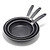 OXO 3-Piece Nonstick Frying Pan Set (8", 10", 12"), PFAS-Free Ceramic Skillets