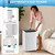 Portable Air Conditioner, 12000 BTU 5-in-1 Portable AC Unit, Cool Fan & Dry Remote Control Up to 550 Sq ft LED Display