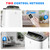 Portable Air Conditioners, 14000BTU Air Cooler with Drying, Fan, Sleep Mode, 3 Speeds, 24H Timer Function, Remote Control, Cools Room up to 750 Sq. ft