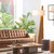 Obelisk Floor Lamp by Nova of California - Natural Ash Wood & White Cotton-Linen Shade