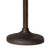 Franklin Iron Works Rustic Farmhouse Mission Torchiere Floor Lamp 71 1/2" Tall Roman Bronze 3-Light Frosted Champagne Amber Glass Shade for Living Room