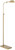 Traditional Farmhouse Swing Arm Pharmacy Floor Lamp 54 1/4" Tall Warm Gold Adjustable Metal Shade Decor for Living Room Reading