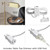 Industrial Rustic Farmhouse Arc Floor Lamp with USB Charging Port 71 1/2" Tall Oil Rubbed Bronze 2-Light Oatmeal Fabric Drum Shade for Living Room Reading