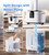 30L/7.93Gal Commercial Humidifier for Large Room 4200 sq ft, 3000mL/H Whole House Humidifiers with Supersized Cool Mist