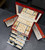 Jewelry Box Wood Jewel Organizer with Fingerprint Lock Safe, 7-Layer Large Locking Jewelry Storage Box with Necklace Hanger for Women