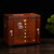 Hand-Painted Wooden Jewelry Box,jewelry boxes for women，10-layer large capacity jewelry storage box for jewelry