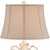 Regency Hill Isabella Rustic Country Cottage Core Table Lamps 29" Tall Set of 2 Crackled Ivory Glaze Ceramic Handles Jar Beige Bell Shade for Bedroom