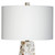 Possini Euro Design Lorin Coastal Table Lamps 29" Tall Set of 2 with Nightlight Mother of Pearl Handmade White Drum Shade Decor for Living Room