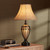 Franklin Iron Works Cardiff Traditional Rustic Urn-Shaped Table Lamps 33" Tall Set of 2