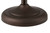 57" Tall Downbridge Pharmacy Floor Lamp Bronze Faux Wood Grain Metal Adjustable Dome Shade for Cottage Core Living Room Reading