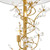Modern Glam Luxury 71 1/2" Tall Standing Floor Lamp Large 8-Light Crystal Spray LED Dimmable Metal Soft Gold Finish Living Room Bedroom