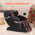 Full Body Zero Gravity Recliner with Multi Auto Modes, 3D Shiatsu, Heating, Bluetooth Speaker, Airbag, Foot Roller, and Touch Screen
