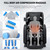 DOVRYTHEN Full Body Zero Gravity Massage Recliner, 8 Fixed Massage Rollers with Foot and Calf Massage, Built-in Heating Function for Home Use