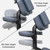Portable Massage Chair – Lightweight Adjustable Tattoo Chair with 2" Cushion Foam, Ergonomic Design, Supports 600lbs, Ideal for Spa, Therapy & Beauty Use