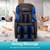 Full Body Zero Gravity SL Track Massage Chair Recliner Chair with Smart Large Screen Bluetooth Speaker Built-in Heat Therapy Foot Roller