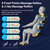 Full Body Zero Gravity Shiatsu Massage Chair, Kneading Recliner w/ 20 Auto Modes, Foot Massage, Bluetooth, USB Charging Port