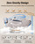 2026 4D Massage Chair Full Body, 24 Modes Zero Gravity SL-Track Shiatsu Recliner- AI APP Control Airbag Massage with Body Scan
