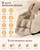RELX 2026 Massage Chair Full Body, Zero Gravity Airbag Shiatsu Massage Chair with SL-Track, Heating, AI Control