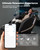 EASPEARL Massage Chair Full Body,53.15in SL-Track,Zero Gravity Massage Chair with Heat, Auto Footrest,OTA Upgraded 24 Auto Modes,LCD Screen,36 Airbags, Bluetooth&APP Control, Shiatsu&Thai Stretch