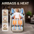 4D Massage Chair Full Body, 20 Modes Zero Gravity Massage Chair with 53.15 Inches SL Track, Foot Massage, Neck and Shoulder Massage