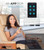 Human Touch Gravis ZG Zero Gravity Leather Massage Chair Recliner with Remote - Beech Wood - Bone Leather