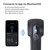 Bluetooth Percussion Massage Gun & Personal Massager for Pain Relief & Circulation in Neck, Back, Leg, Shoulder and Body (Black - 4th Gen)