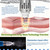 KONGQIAA Pneumatic Massage Gun - 0.5-8 Bar Adjustable Pressure for Deep Tissue & Muscle Relaxation
