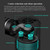 DABEDE Mini Massage Gun, Deep Tissue Massage, Percussion Fascia Massager with 4 Massage Heads, 4 Speeds