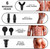 Massage Gun,Handheld Electric Deep Tissue Body Muscle Massager, Cordless, High Intensity Vibration Massage Device