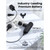 BOB AND BRAD Q2 Mini Massage Gun and D6 Pro Plus Massage Gun White Color