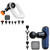 BOB AND BRAD Q2 Mini Massage Gun and D6 Pro Plus Massage Gun White Color