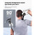 BOB AND BRAD Q2 Mini Massage Gun and D6 Pro Plus Massage Gun White Color