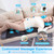 ZEBORA Full Body Massage Mat with Vibration, Stretching and Pressure Massage, Adjustable Pillow Height