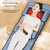 Full Body Shiatsu Heat Massage Mat & Neck Pillow, 10 Vibrating Motors for Ultimate Neck & Back Muscle Relaxation