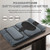 Full Body Heating Massage Mattress with 9 Modes, Lumbar Hot Compress Mat for Pain Relief